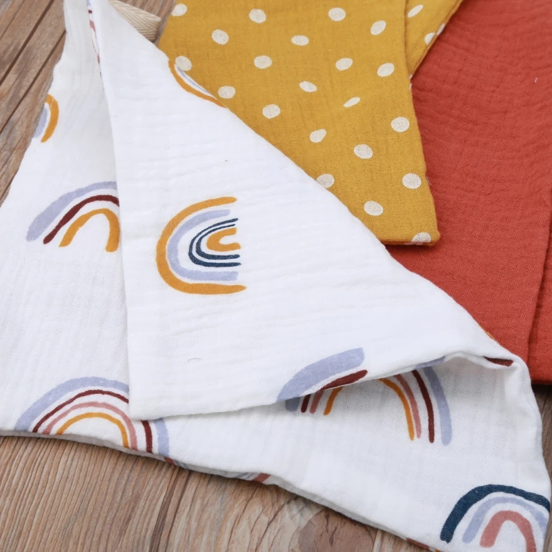 Baby Towels Muslin Cloth Hand Face Wipes Saliva Bib Handkerchief Gauze Cotton 5 Pcs/Lot bath towel cotton towel baby towel muslin towel muslin burp cloth muslin feeding towel
