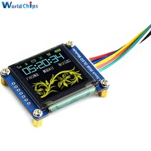 1.5 polegadas rgb oled módulo 128 × 128 pixels 16-bit 65 k cores incorporado spi interface controlador comunicar para raspberry pi/stm32
