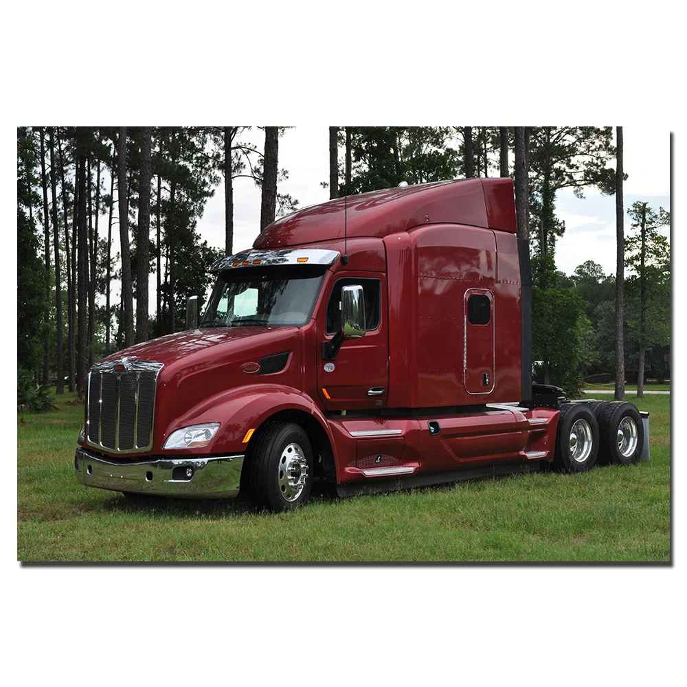 Peterbilt грузовик плакат Wall Art автомобиля картина Печать на холсте Картины для Декор