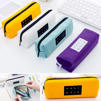 

Multifunction School Pencil Case Bags Large Capacity Canvas Pen Box For Boy Students Gifts Stationery Supplies