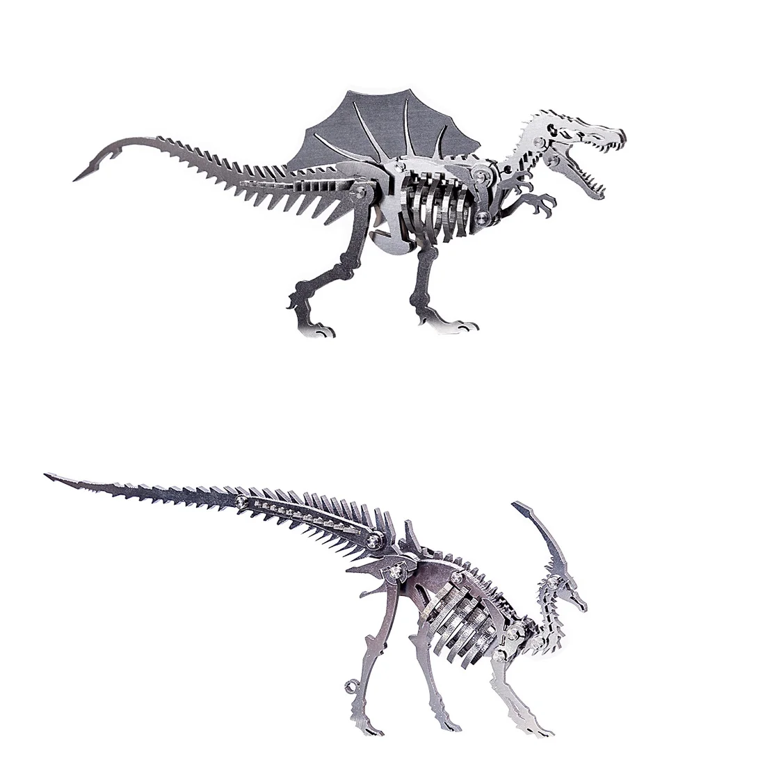 

DIY Stainless Steel Animal Puzzle Model Kit Metal Assembly Jigsaw Crafts Home Office Decoration Personal Gift