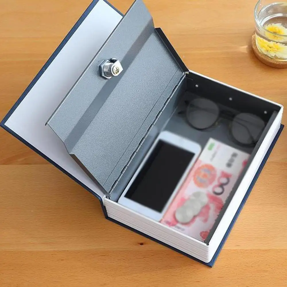 1PC Storage Safe Box Dictionary Book Bank Money Cash Jewellery Hidden Secret Security Locker With Key Lock Drop Shipping 1PC Storage Safe Box Dictionary Book Bank Money Cash Jewellery Hidden Secret Security Locker With Key Lock Drop Shipping