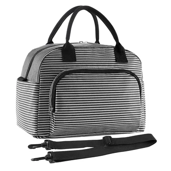 

Lunch Bag, Large Durable Heat-Insulated, Waterproof, Cold-Preserved and Insulated Lunch Box, Stylish Lunch Tote Bag