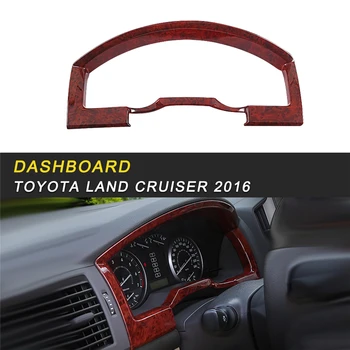 

Car Styling Dashboard Panel Cover Chrome Trim Frame Sticker Interior Accessories for Toyota Land Cruiser 200 2016-2018