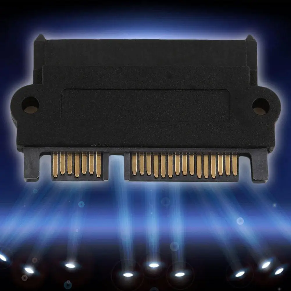 SFF-8482 SAS/sata 180 градусов угловой переходник преобразователь прямая головка
