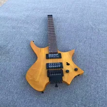 Трансчерный с корпусом из ольхи электрогитара без головки грифа, магазин фабрики