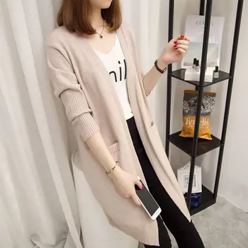 

Sweater Knitted Cardigans for Women Sweater Long Cardigan Female Autumn Winter Women Long Sleeve Cardigan