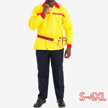 

2020 Spring and Autumn 2 Piece Pants Jacket Long Sleeve Casual Workwear Engineering Suit Set