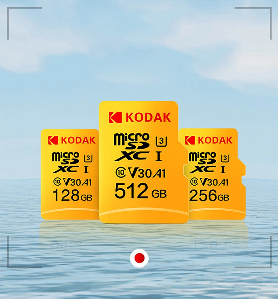 Kodak Micro SD Memory Card 16GB 32GB 64GB 128GB cartao de memoria Class 10 256GB 512GB Memori Micro SD kart flash card sony memory card