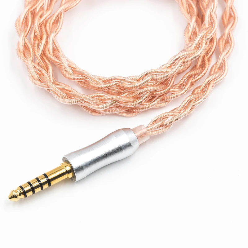 BQEYZ Cable de cobre y cristal de 4 núcleos, Conector de 2 pines de 0,78mm, 3,5mm, Cable de resorte 2 para Spring 2 BQ3|Accesorios de auriculares| AliExpress