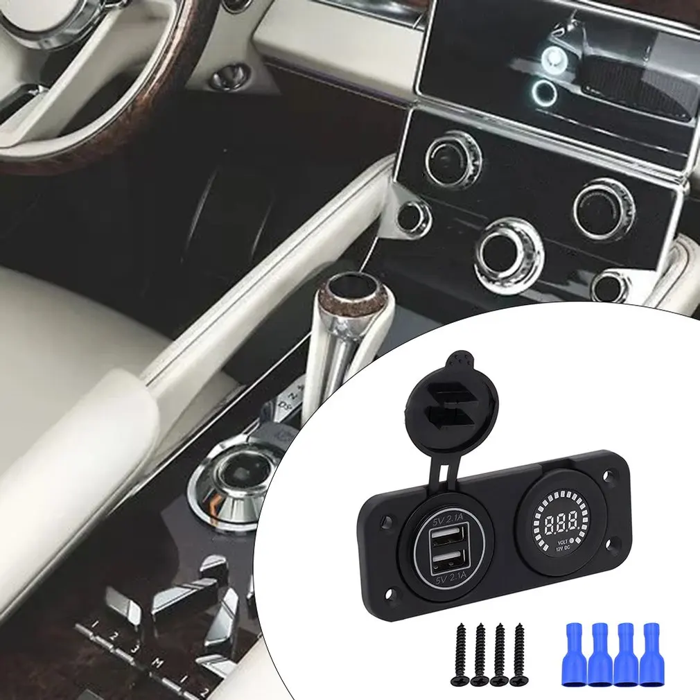 CS-489E2 автомобильный Мотоцикл Порт питания USB адаптер зарядное устройство и 12 В/24 В прикуриватель автомобильные аксессуары