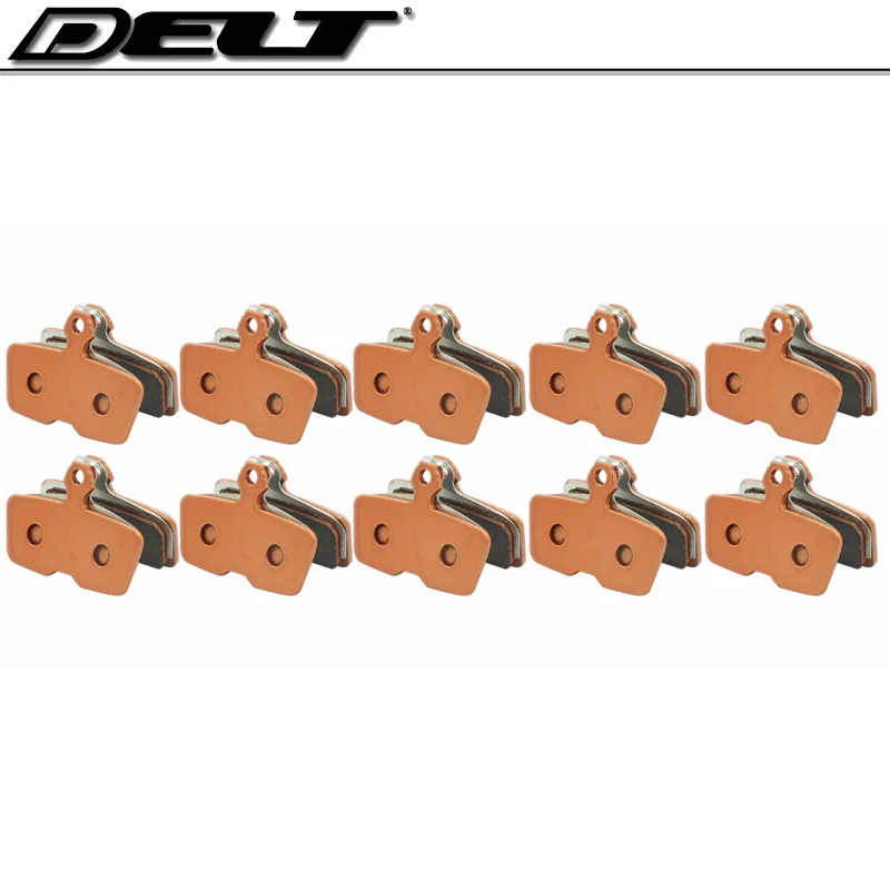 Metal 10 pair 10 пар металл/Смола MTB горный велосипед Велоспорт дисковые Тормозные колодки для Avid Код R 2011 - Цвет: Metal 10 pair
