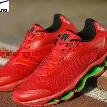 Мужские кроссовки Mizunoer WAVE TENJIN J1GR156703, ограниченная серия, спортивная обувь с воздушной амортизацией, обувь для тяжелой атлетики, красный цвет, размеры 40-45