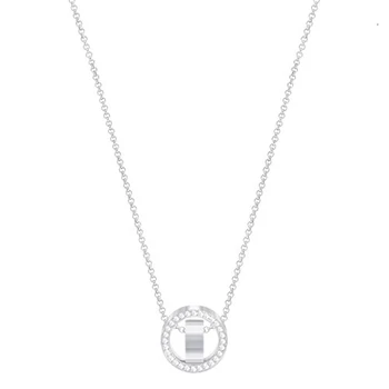 

Swarovski Pendente Hollow, piccolo, bianco, placcatura rodio