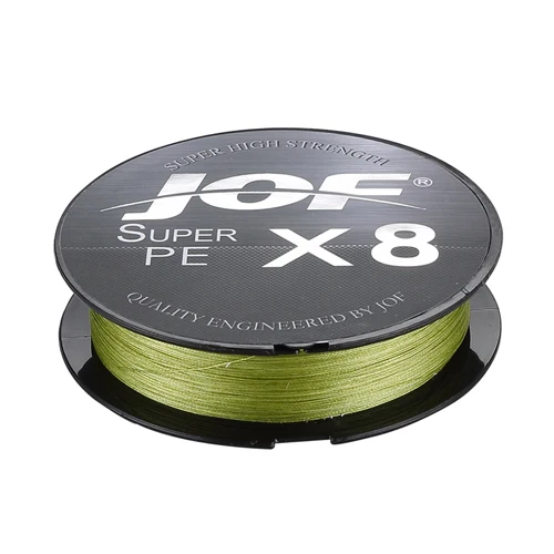 JOF Premium 8-Strand Braided Outdoor Fishing Line - 20-100LB, 150M-500M