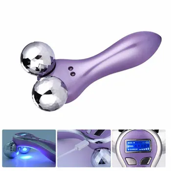 

4D Handheld Wheel Current Pulse Roller Beauty Instrument Multifunctional Facial Lifting Device
