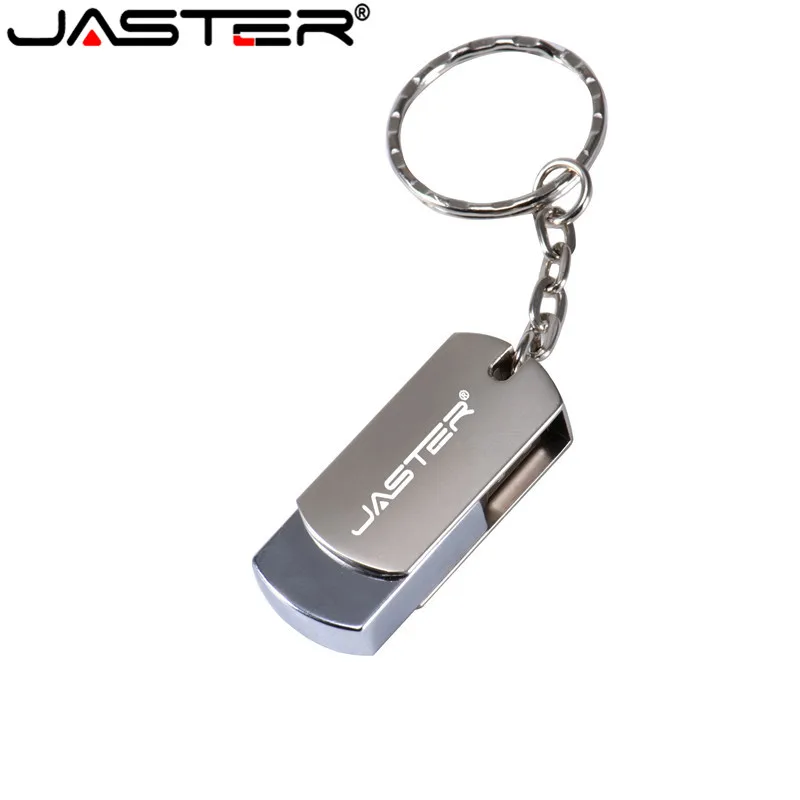 Металлический USB флеш-накопитель JASTER, портативный флеш-накопитель 128 ГБ, 64 ГБ, 32 ГБ, 16 ГБ, 4 Гб, флешка, мини-флешка, USB карта памяти, логотип клиента