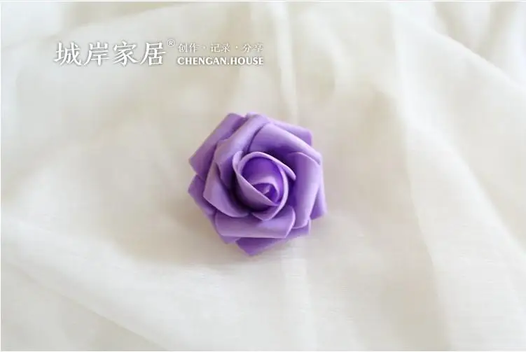 5CM diameter artificial rose flower head for Wedding party Decorations Arch Flower Arrangement DIY Material Supplies