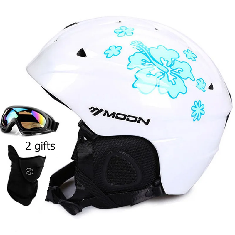 Professional CE Certification PC+EPS Adult Ski Helmet Men Women Skating Skateboard Snowboard Snow Sports Helmets with Goggles 6