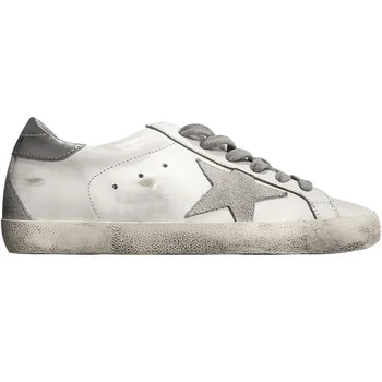 

2020 Spring Star Sneakers Dirty Shoes New Fashion Women Sneakers Genuine Leather Stars Sneakers Off White Shoes Men's Sneakers