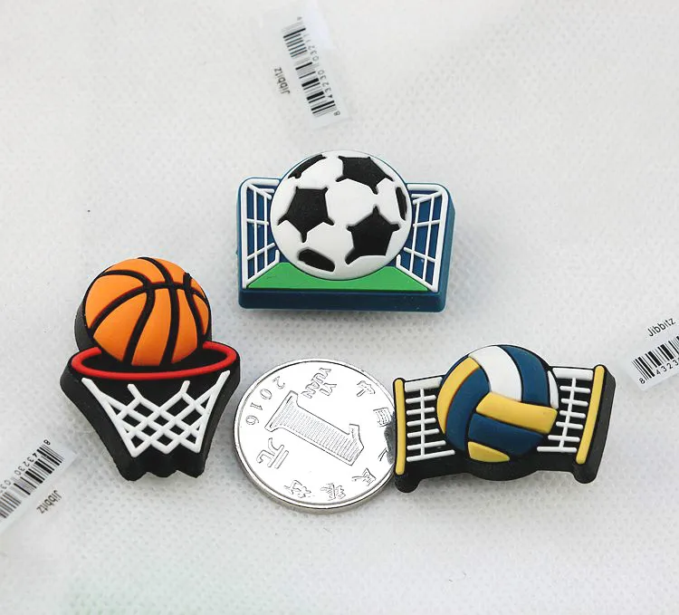 3d volleyball jibbitz