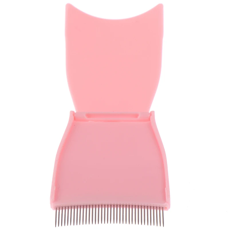 HOT Curler Mascara Comb Professional Foldable Steel Needles Eyelash Comb Eyebrow Makeup Brush Guide Applicator Makeup Tool