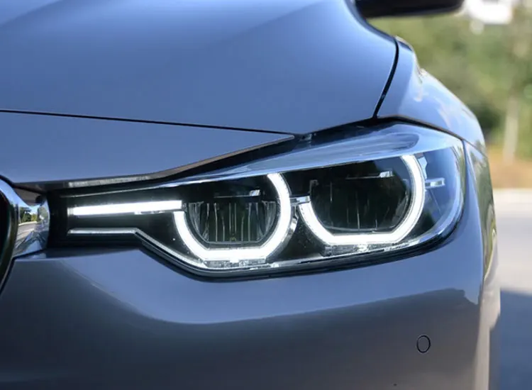 2 шт. автомобильный стиль светодиодный фары для BMW 3 серии F30 12-16 для F30 Головной фонарь светодиодный DRL Объектив двойной луч H7 HID Xenon bi xenon объектив