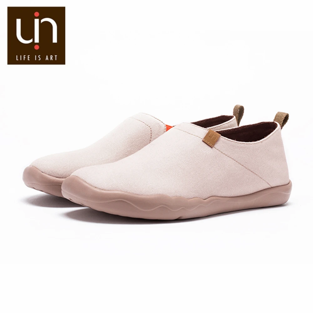 Najtaniej UIN Oak Design damskie obuwie szerokie stopy komfortowe mokasyny damskie super lekki miękkie trampki okrągłe Toe pielęgniarka obuwie robocze