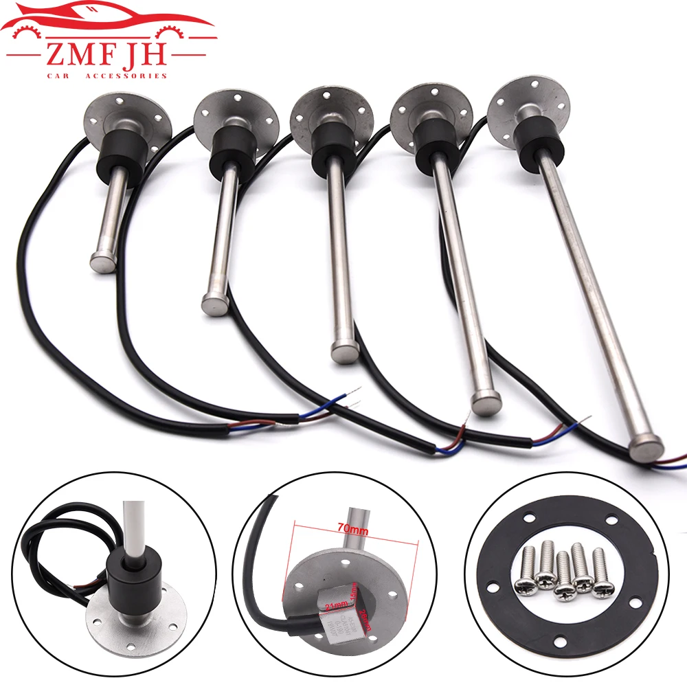 Car Boat Fuel/Water Level Sensor For 0-190ohm/240-33ohm Fuel Level Meters Marine Water gauge Sensor Sender Unit For 9-32V fuel level sensor,water level sensor