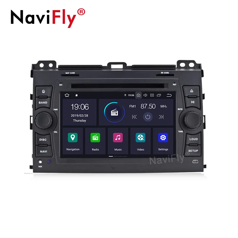 Clearance NaviFly 4+64G 2din Android9.0 Car Radio multimedia player for Toyota Prado 120 2004-2009 Car autoradio Navigation GPS stereo 120 2 Clearance NaviFly 4+64G 2din Android9.0 Car Radio multimedia player for Toyota Prado 120 2004-2009 Car autoradio Navigation GPS stereo 120 2
