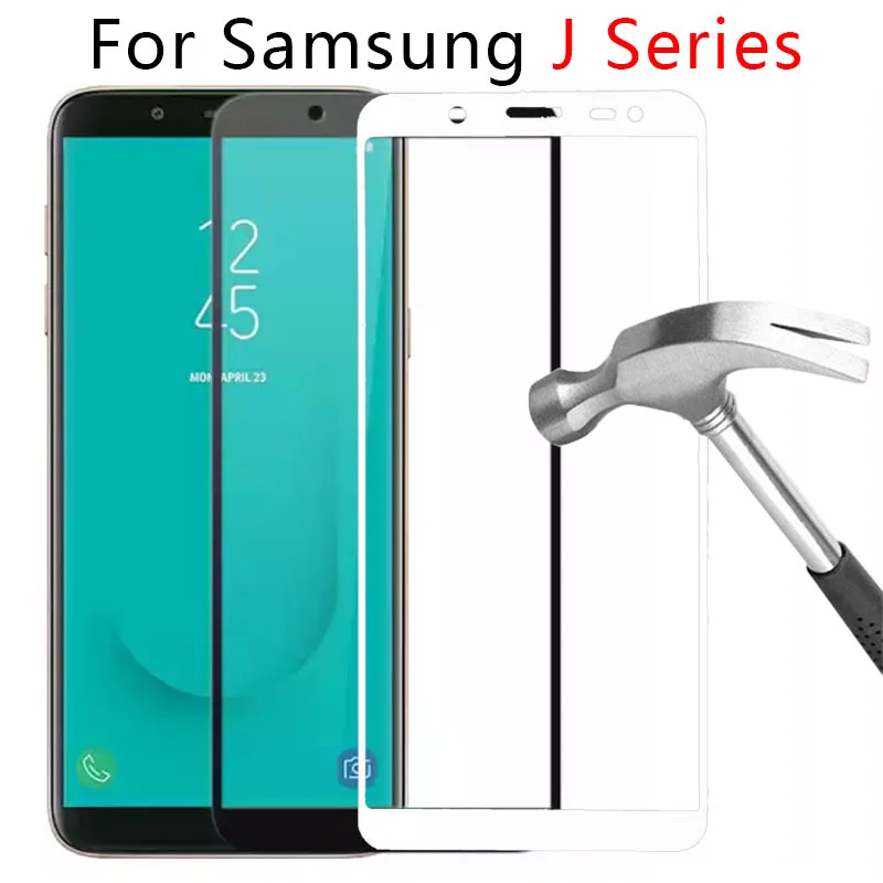 Защитная пленка из закаленного стекла чехол для телефона samsung j2 pro j4 j6 plus j8 2018
