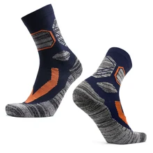 Мягкие Лыжные носки, противоскользящие спортивные носки, теплоизоляционные хлопковые походные носки для мужчин и женщин, спортивные носки для футбола, бега, туризма, путешествий
