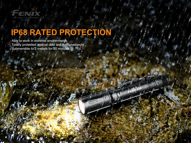 Fenix E20 V2.0 Compact EDC Flashlight (10)