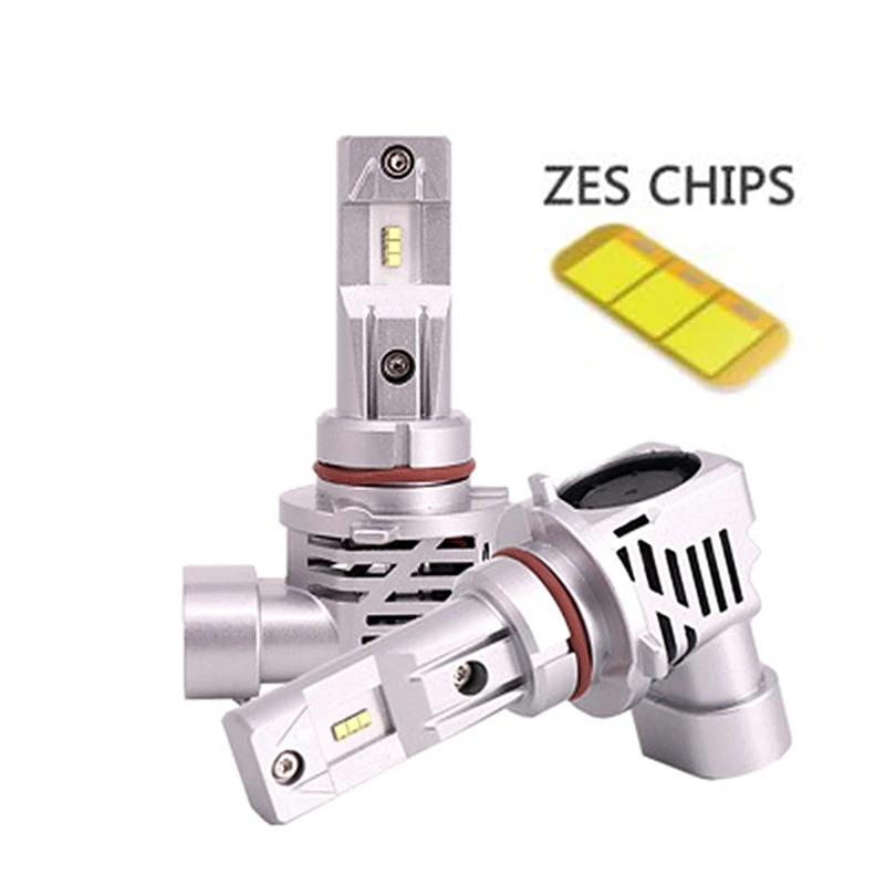 ZES Chips 110W 12000LM светодиодный 9006 9005 H8 H11 H7 H4 лампы для автомобильных и мотоциклетных