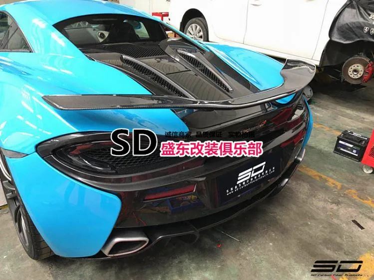 Подходит для mlaren 570S 570GT 540C NOVITEC спойлер из углеродного волокна крыло хвост