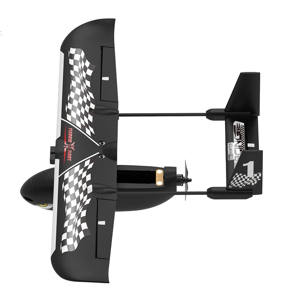 

NEW SONICMODELL Skyhunter Racing 787mm Wingspan FPV Aircraft RC Airplane Kit Crash Absorption System Traditional Twin-Boom Tail