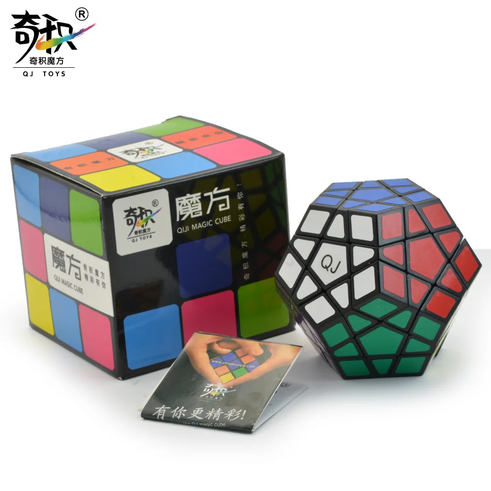 [Qun jia Five Magic Cube(клейкая бумага)] три слоя 12 поверхности тела специальной формы Гладкий стабильный 3-заказ 5 Кубик Рубика Ed