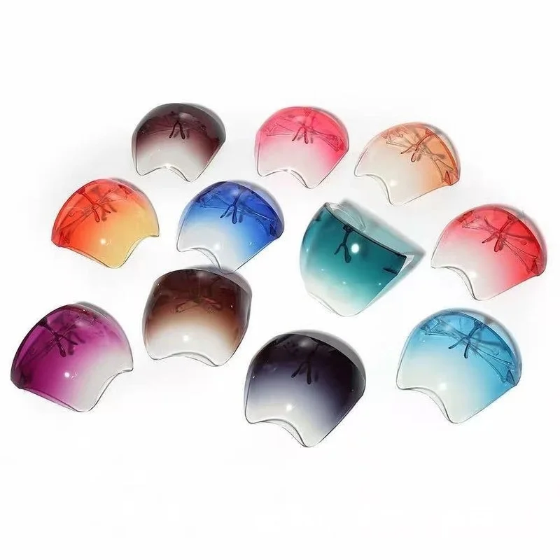 Kid Colorful Eye Shield Visor Wrap Large Mirror Sun Glasses Half Face Guard Protector Mask Anti-spray | Дом и сад