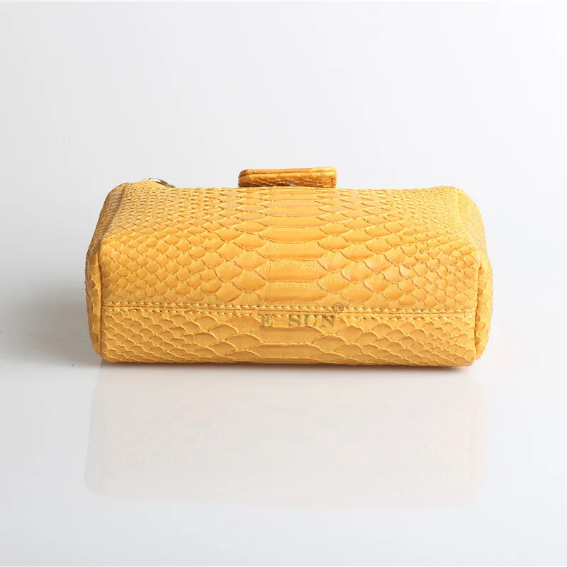 XMESSUN New Fashion Designer Handbag Embossed Python Leather Shoulder Cross-body Bag Lady Hand Bag Pouch Trendy Bag