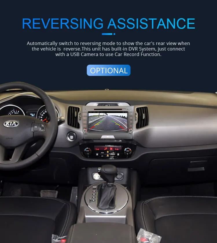 Best LJHANG Car DVD Multimedia Player Android 9.0 For Kia sportage 2010 2011 2012 2013 2014 2015 GPS WIFI 2 Din Car Radio Stereo Auto 12