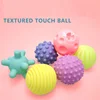 6pcs Textured Multi Ball Set Develop baby's Tactile Senses Toy Baby Touch Hand Ball Toys Baby Training Ball Massage Soft Ball 5