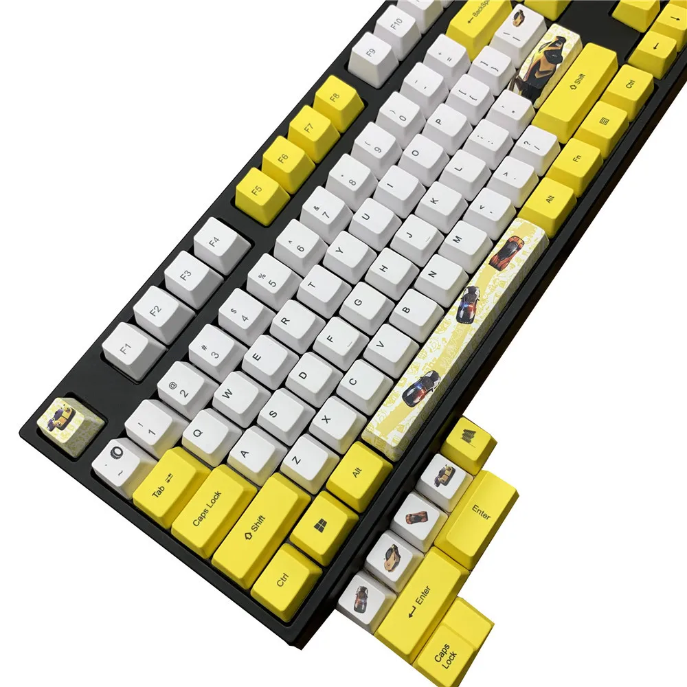 Крейзи гоночный ключ OEM профиль PBT краска Сублимация механическая клавиатура