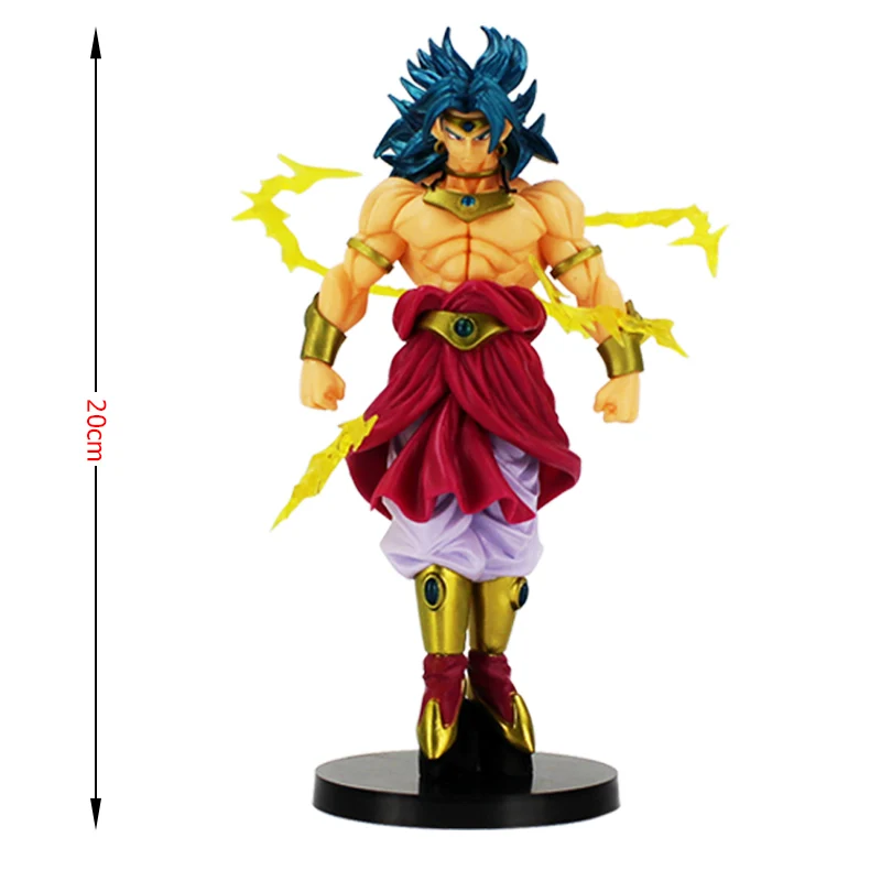 Dragon Ball Z Super Senshi Broly Super Saiyan ПВХ Коллекционная Фигурка фигурки героев «Жемчуг дракона Z» модель игрушки - Цвет: F opp bag