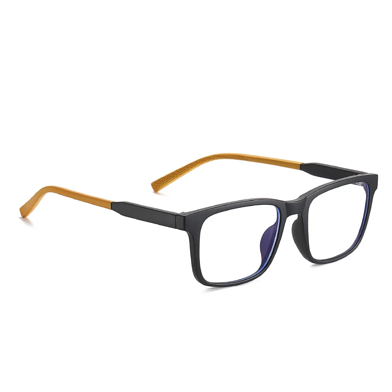 C1Black AOFLY брендовый дизайн, модный синий светильник, блокирующие очки, Детские квадратные очки TR90, гибкая резиновая оптическая оправа, детские очки UV400 - Цвет оправы: C1Black