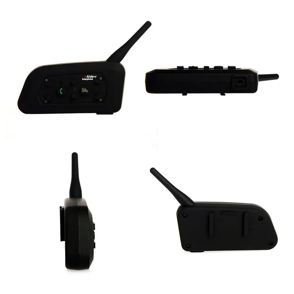 Новый V6 мотоцикл шлем Bluetooth гарнитуры 1200 м команда Динамик Шум снижение Intercommunicador