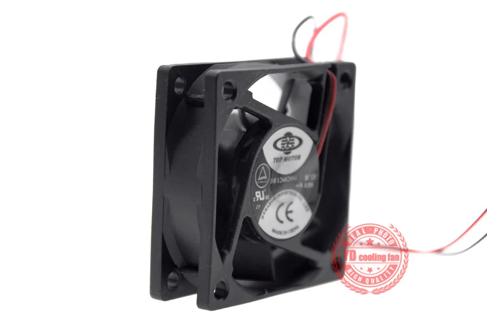 Новый Топ двигателя DF126020SL BH 6020 12V 0.18A 6 см шарикоподшипник Вентилятор