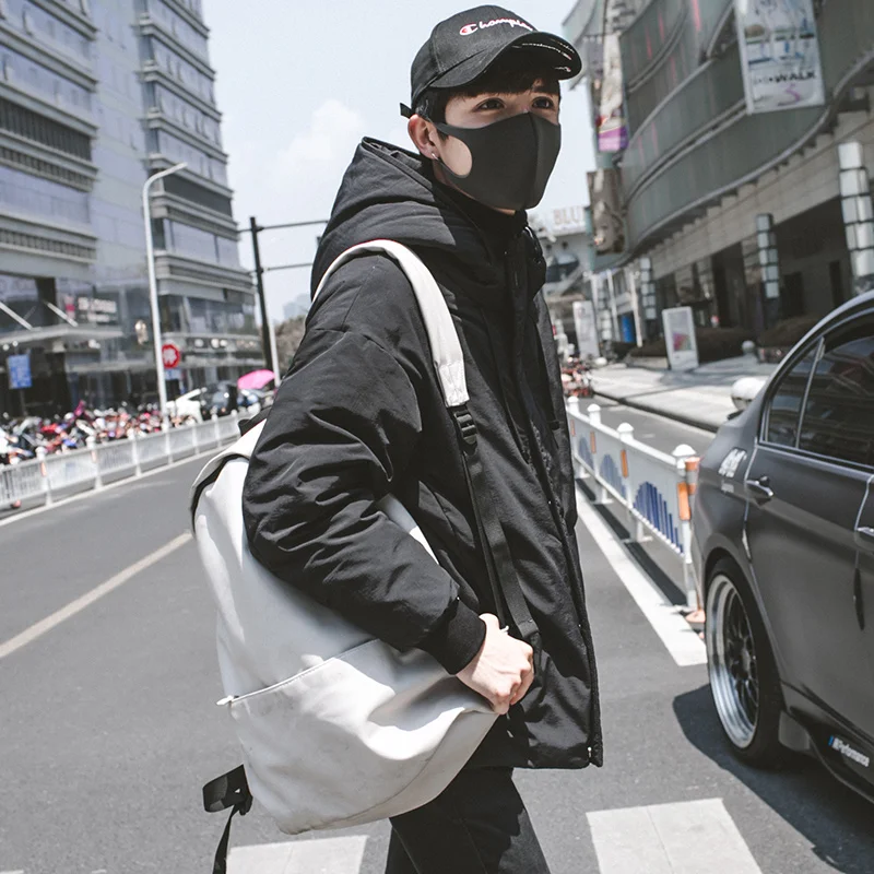 Single Road Down Jacket Men Casual Fashion Winter Jacket for Men Hooded Windbreaker Duck Coat Male Outwear Warming Coat Man