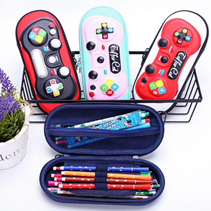Boy Game Pencil Case Hard Shell Game Machine Pen Box Pencil Bag