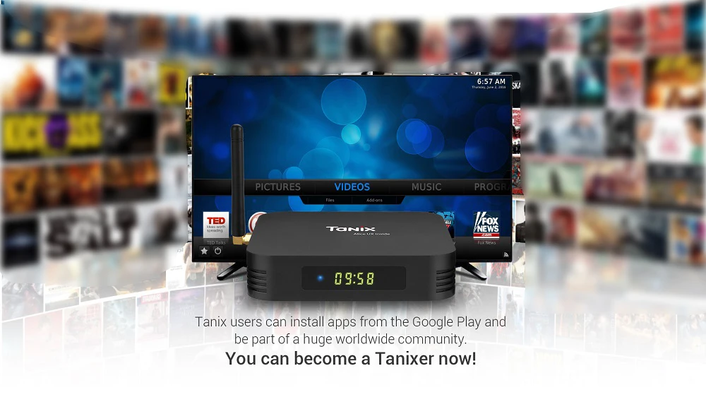 Tanix TX6 Android 9,0 Smart tv Box Allwinner H6 4 Гб ОЗУ 64 Гб ПЗУ 32 Гб 4K 2,4G/5 ГГц двойной WiFi BT 2G16G PK T95 HK1 MAX медиаплеер