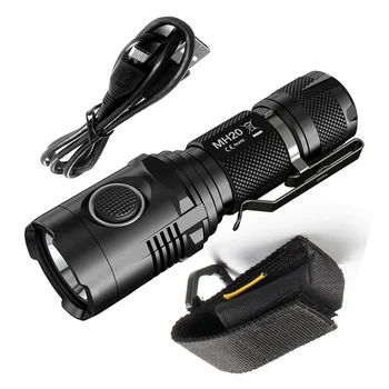 

NITECORE MH20 USB Directly Charging Flashilght CREE XM-L2 U2 max 1000 lumen beam throw 220M Outdoor Sports Torch Hunting Lights